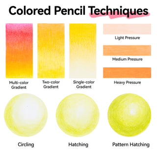 Ohuhu Halawa Series Oil-based Colored Pencils
