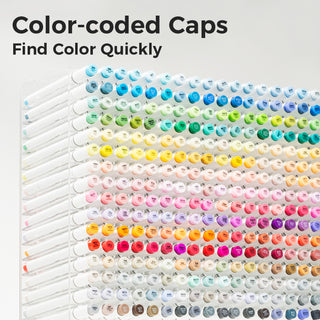 Ohuhu Honolulu 320 Colors Dual Tips Alcohol Art Markers