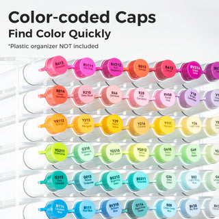 Ohuhu Honolulu² 120 Colors Dual Tips Alcohol Art Markers