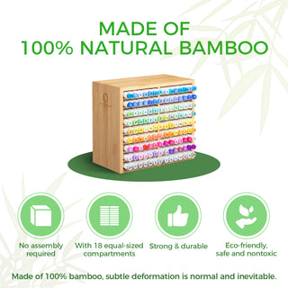 Ohuhu Bamboo Marker Organizer (Mexico Exclusive)