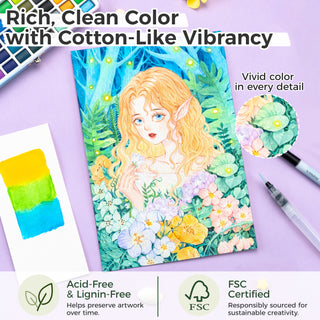 Ohuhu Wailua Cotton-Top Watercolor Pad