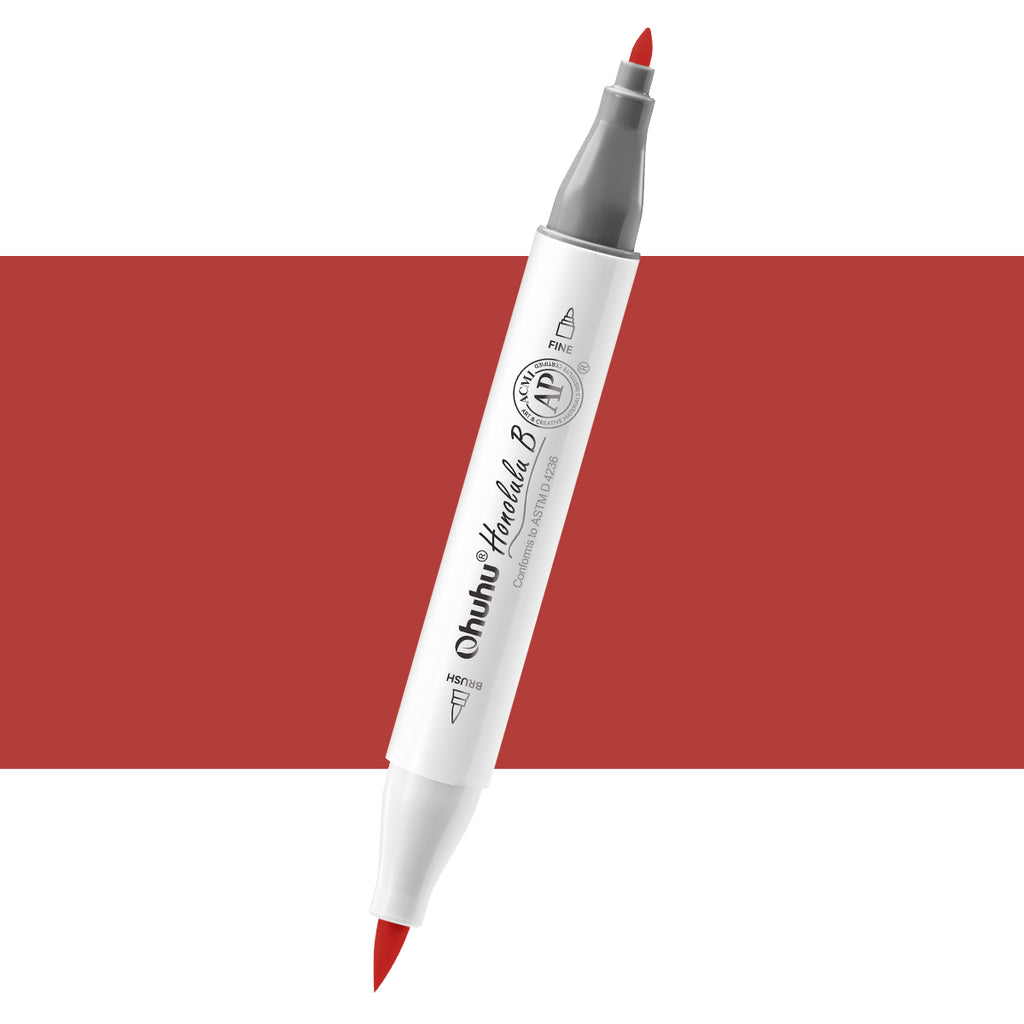 Ohuhu Honolulu B R016 (Replace R180) Individual Marker, Brush & Fine