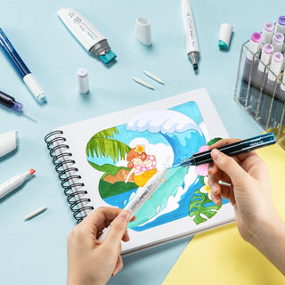 Ohuhu Marker Ink Y69 / E210 Refill for Alcohol marker